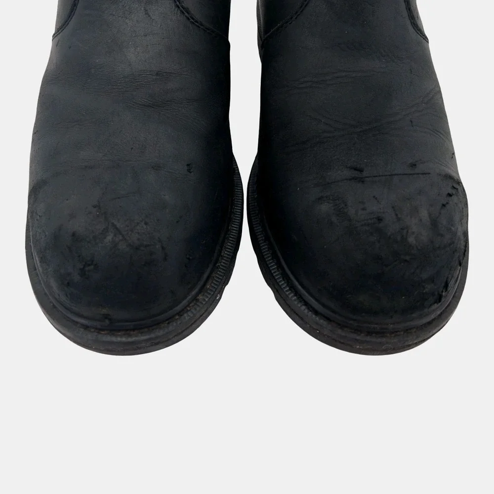 WORX By Red Wing Shoes Boots Mens Size 8.5 Wide Black Leather Chelsea Work EH